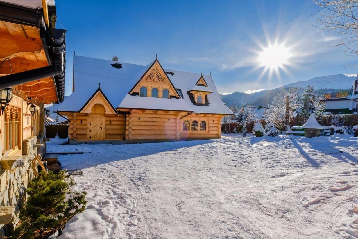 Bajkowa Chata 3 Magiczne Domki Jacuzzi Murzasichle Exterior foto
